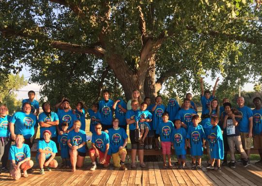 Group Photo At YMCA Summer of Service