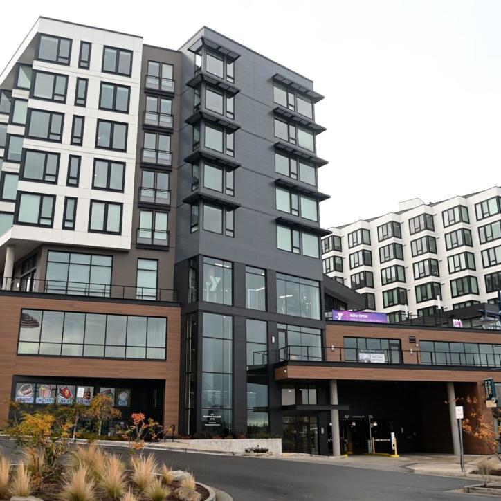 Exterior shot of the Marina Square Express YMCA