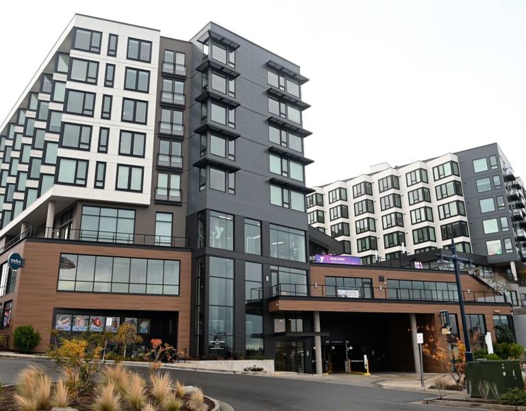 Exterior shot of the Marina Square Express YMCA