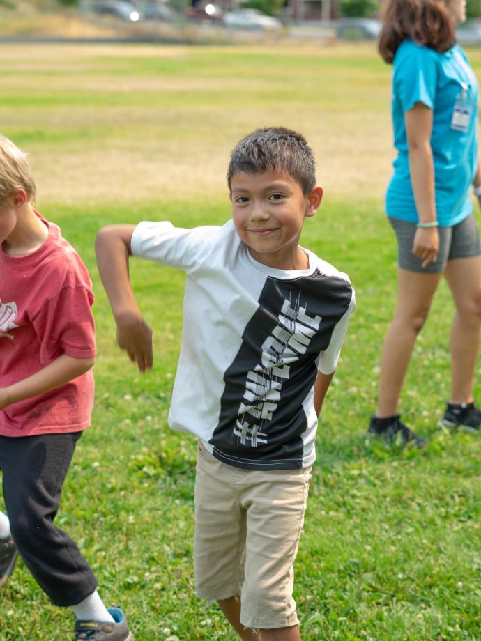 Dancing At YMCA Summer Day Camp